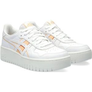 ASICS Japan S PF Sneakers voor dames, 36 EU, White Apricot Crush, 36 EU