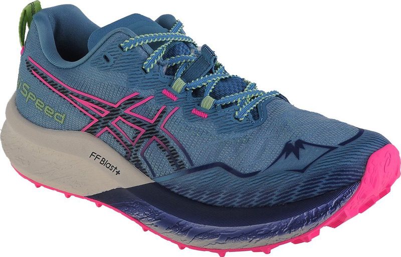 ASICS - Fuji Speed 2 - Trailschoenen - Blauw - FF BLAST PLUS™ Demping
