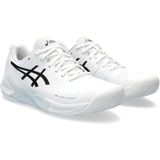 ASICS Gel-Challenger 14 Clay Sneakers voor heren, wit zwart, 44.5 EU