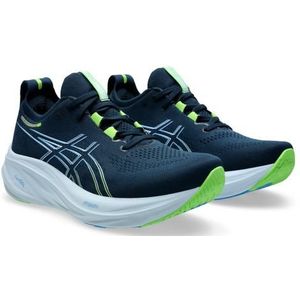 Asics Gel-nimbus 26 runningschoenen blauw (Maat: 11 US)