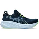 Asics gel-nimbus 26 in de kleur blauw.