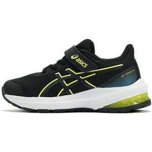 ASICS Gt-1000 12 PS, sneakers voor kinderen en jongeren, Zwart Helder Geel, 33 EU