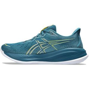 ASICS Gel-Cumulus 26 Sneakers voor heren, 39,5 EU, Evening Teal Bright Yellow, 39.5 EU