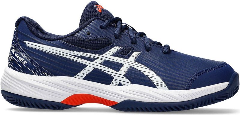 Asics - GEL-GAME 9 GS CLAY/OC - Tennisschoen - Marine - Kinderen