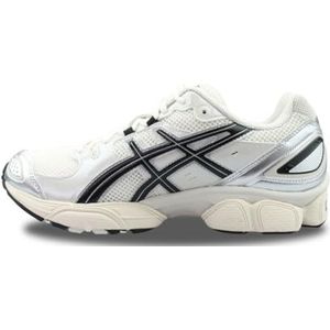 Asics Gel-Nimbus 9 Sneakers Wit , White , Heren , Maat: 42 1/2 EU