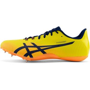 Asics - Hypersprint 8 - Sneakers - Bright Yellow Blue Expanse - Naadloos Bovenmateriaal