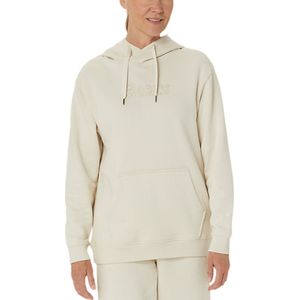 ASICS Logo Overhead Hoodie, Brown