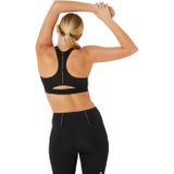Road Compression Bra - Sporttop - Zwart - Polyester - Hoge Ondersteuning