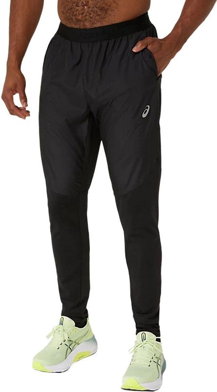 Asics - Road - Sportbroek - Zwart - Waterafstotend - Windbestendig