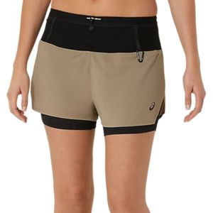 Korte broeken Asics FUJITRAIL 2-N-1 SHORT 2012c719-200 Maat M