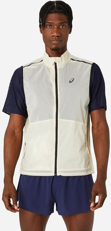 Asics Metarun Packable Gilet - Heren - Lichtgewicht - Opvouwbaar