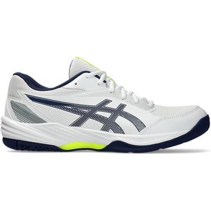 Asics - Gel Task 4 - Indoorschoenen - Kleur 100 - Synthetisch Leer