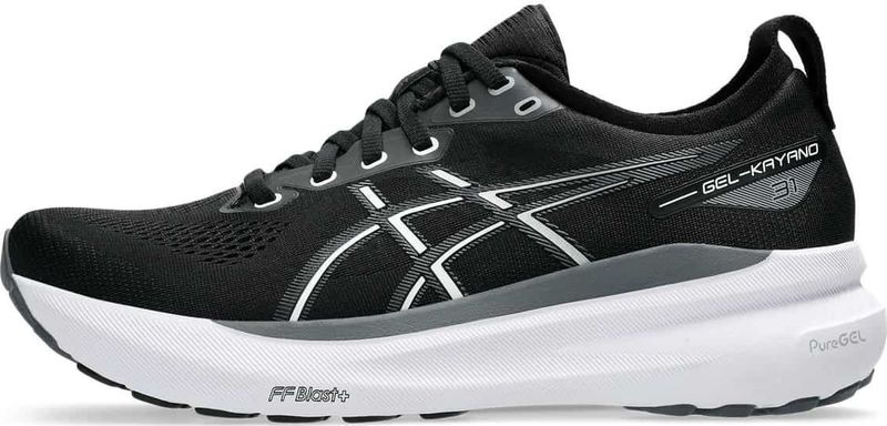 Asics - Gel-Kayano 31 - Hardloopschoenen - Zwart - Ademend Materiaal