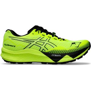 ASICS - Fuji Speed 3 - Trailrunningschoenen - Zwart - Synthetisch