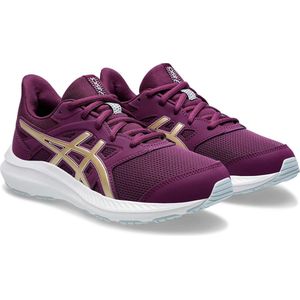 Asics - Jolt 4 - Hoopschoenen - Diep Mauve/Champagne - Bovenwerk van Technisch Mesh