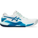Asics - Gel-Resolution 9 Clay Court - Tennisschoenen - Grijs - Textiel