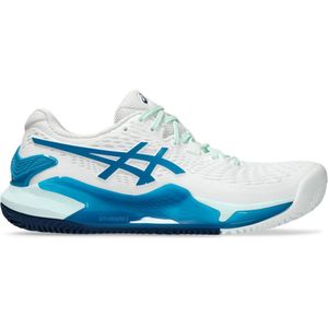 Asics Gel Resolution 9 Clay 1042a224 Femmes Bleu Verdâtre