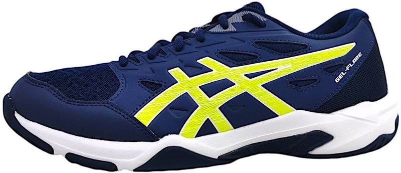 Asics - Gel-Flare - Handbalschoenen - Zwart - Synthetisch