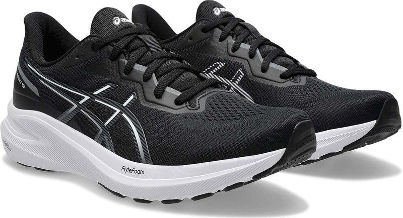 Asics - GT-1000 13 - Hardloopschoenen - Zwart - Leer