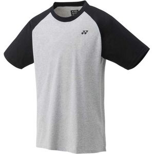 Yonex 261-16576ex T-shirt Met Korte Mouwen Grijs S Man