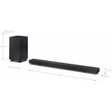 Sharp HT-SBW55121 - Soundbar - 5.1.2 Dolby Atmos - Draadloze Subwoofer - Zwart