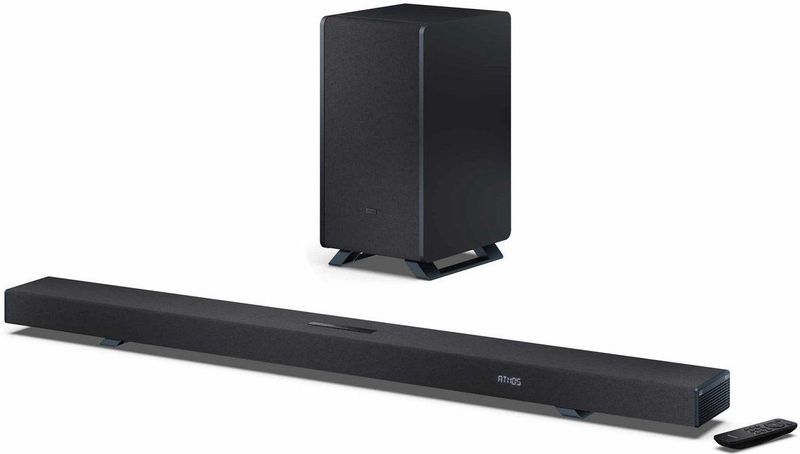 Sharp HT-SBW55121 - Soundbar - 5.1.2 Dolby Atmos - Draadloze Subwoofer - Zwart
