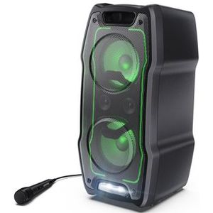 Sharp PS-931 Draagbare & party speaker Feestluidspreker Zwart 180 W