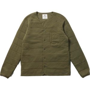 Snow Peak - Flexible Insulated Cardigan - Groen - Gerecycled Polyester