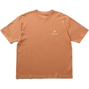 Snow Peak - Soft Cotton Logo Short Sleeve T-Shirt - Oranje