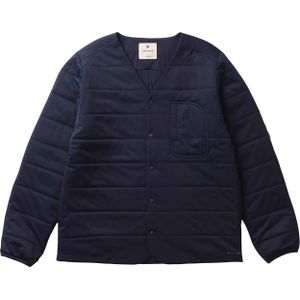 Snow Peak - Flexible Insulated Cardigan - Marine Blauw - Jassen