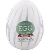 Tenga - Thunder egg masturbator - Transparant