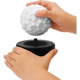 Masturbator Sleeve 'Geo Aqua“ | Tenga 1 St Vibrator
