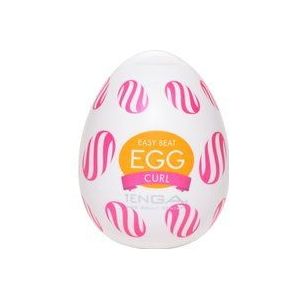 Tenga - Egg Wonder Curl Set van 6 Tenga Masturbators