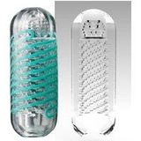 TENGA SPN-004 Masturbator SPINNER 04 PIXEL, blauw