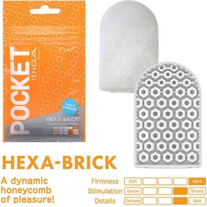 Tenga - Pocket Stroker Hexa-Brick