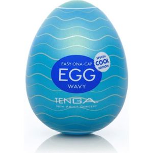 Tenga Egg Wavy Cool - Masturbatie Ei