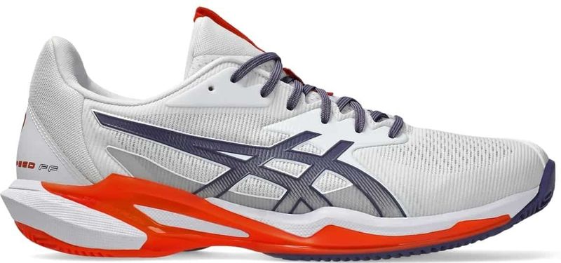 Asics - Solution Speed FF 3 Clay Court Schoenen - Wit - Mesh