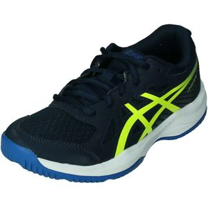Asics - Upcourt 6 GS - Indoor Schoenen - Zwart - Mesh - Ademend