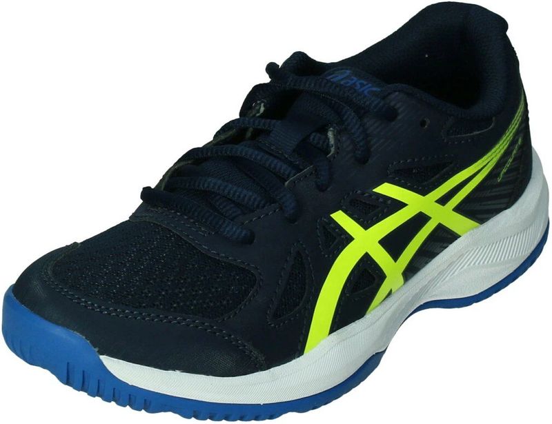 Asics - Upcourt 6 GS - Indoor Schoenen - Zwart - Mesh - Ademend