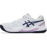 Asics - Gel-Dedicate 8 Clay - Tennisschoenen - Wit - Synthetisch Leder