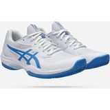 Asics - Game FF Clay/Oc - Tennisschoenen - Wit/Blauw - Synthetisch
