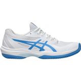 Asics - Game FF Clay/Oc - Tennisschoenen - Wit/Blauw - Synthetisch