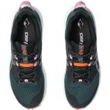 Asics - Trabuco Terra 2 - Trailschoenen - Groen Roze - Bovenwerk van Mesh