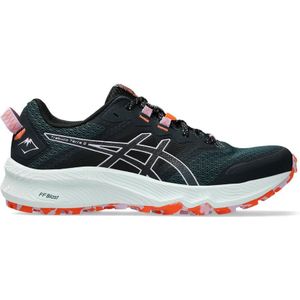 Asics - Trabuco Terra 2 - Trailschoenen - Groen Roze - Bovenwerk van Mesh