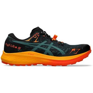 ASICS Fuji Lite 5 Trailschuh Herren - Oliv, Blaugrau, Größe 44