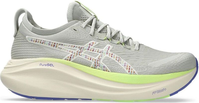 Asics - Gel Nimbus 27 TR - Hardloopschoenen - Bad Beige Groen - Demping Technologie