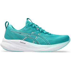 Asics Gel-Pulse 16 Hardloopschoenen - Turquoise - Veters - Plat - Sportief