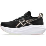 Asics - Gel Nimbus 27 - Damesschoen - Zwart Koraal - Comfortabele Demping