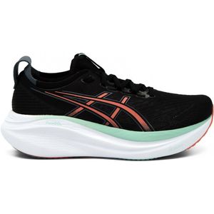 Asics - Gel Nimbus 27 - Hardloopschoenen - Zwart - Ademend Materiaal