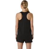 Asics - Core - Tanktop - Zwart - Gemaakt van gerecyclede materialen, sneldrogende stof